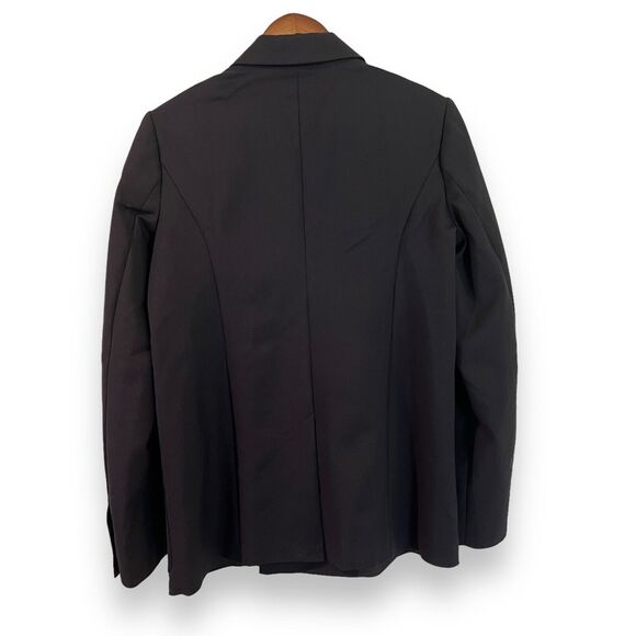 Good American Size 1 (S) Scuba Blazer The Boss 2.0 Double Breasted Shoulder Pads - Picture 13 of 14